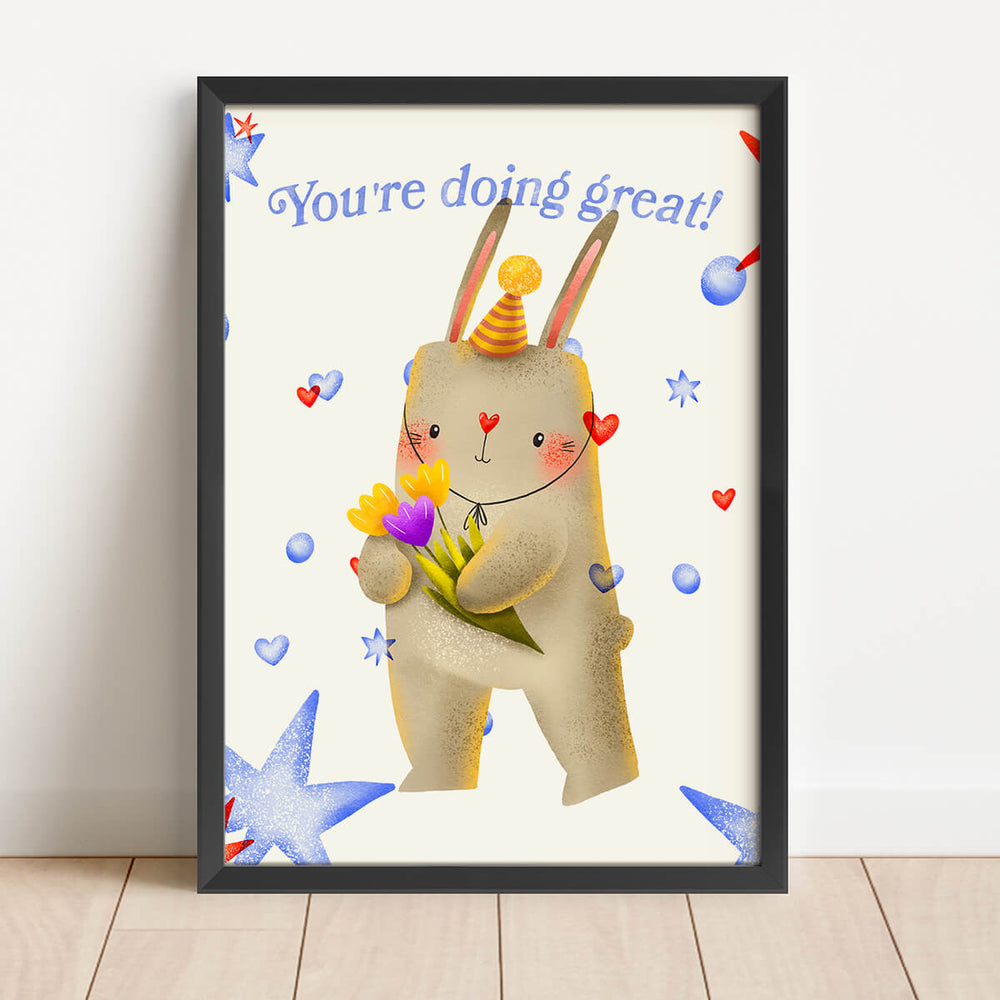 Je doet het geweldig