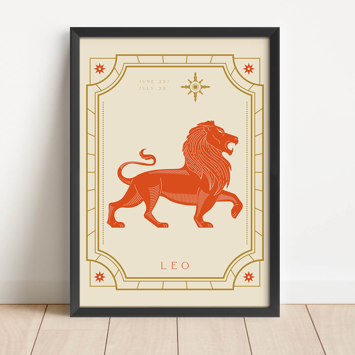 Vintage dierenriem-Leeuw thumbnail-image-1