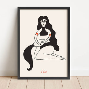 Vrouw teken-Waterman thumbnail-image-1