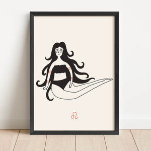 Vrouw teken-Leeuw thumbnail-image-1